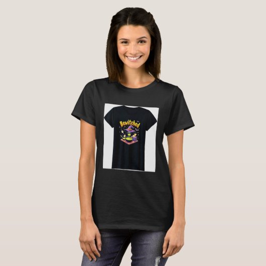 Halloween Family Home Bewitched Breakfast Maker  T-shirt (Voorkant volledig)