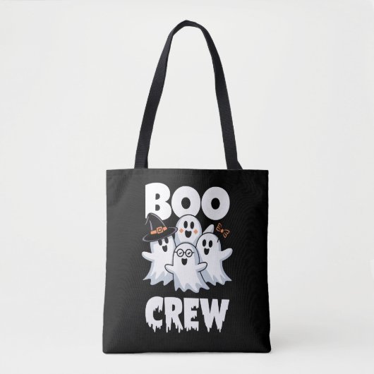 Halloween Family Matching voor Boo Crew Tote Bag (Voorkant)