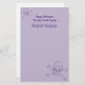 Halloween Family Stationery Briefpapier (Voorkant / Achterkant)