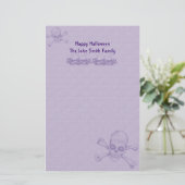 Halloween Family Stationery Briefpapier (Staand voorkant)