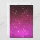 Halloween Fancy dress Birthday Mummy roze Kaart (Achterkant)