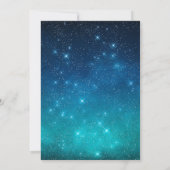 Halloween Fancy Jurk Party Weerwolf Blauw Kaart (Achterkant)