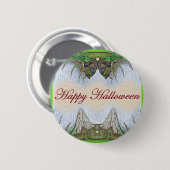Halloween Fantasmagorische Cicada Voorwerpen Ronde Button 5,7 Cm (Voorkant /achterkant)