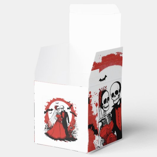 Halloween Favor Box Bedankdoosjes (Geopend)