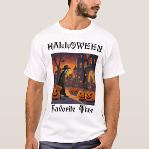 Halloween favoriete tijd t-shirt