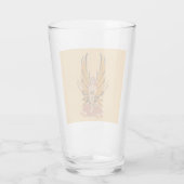 Halloween Fee Glas (Achterkant)