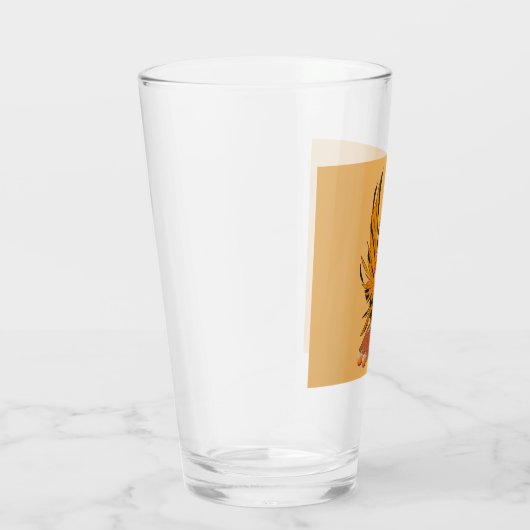 Halloween Fee Glas (Rechts)