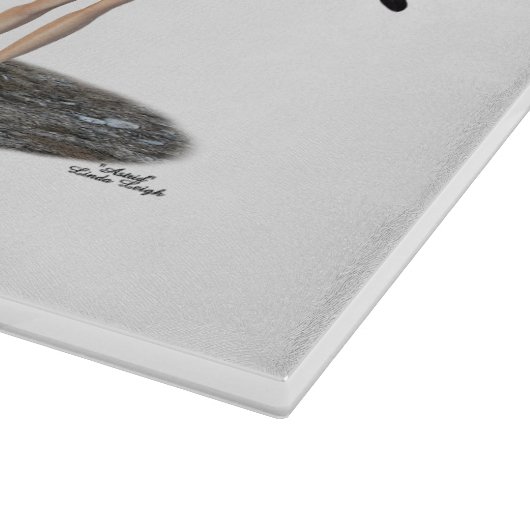 Halloween fee met pompoenen snijplank (Hoek)