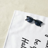 Halloween fee met pompoenen strandlaken (In situ)