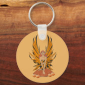 Halloween Fee Sleutelhanger (Achterkant)