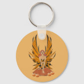 Halloween Fee Sleutelhanger (Achterkant)