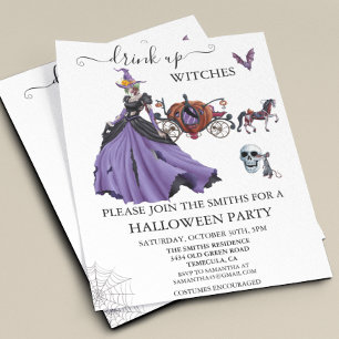 Halloween Feest Assepoester Heks Zombie