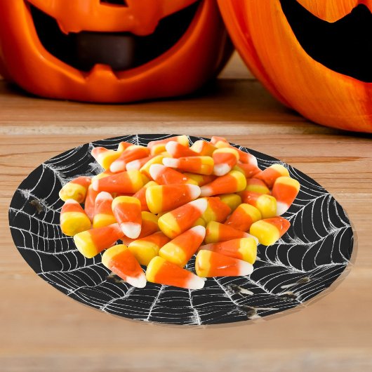 Halloween feest bord diner ware dode vliegen