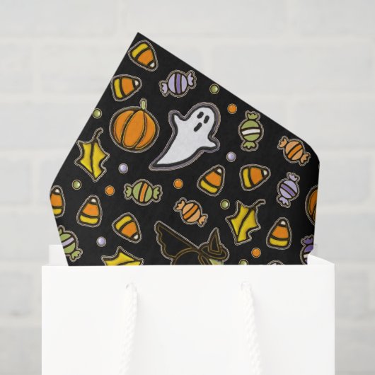 Halloween Feest Cadeau Tissuepapier (Cadeauzakje)