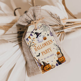 Halloween Feest Cadeaulabel