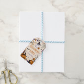 Halloween Feest Cadeaulabel (Met Touw)