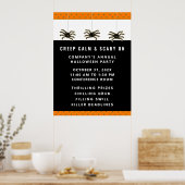 Halloween-feest evenement poster (Keuken)