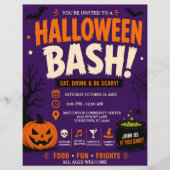 Halloween Feest Flyer (Voorkant)