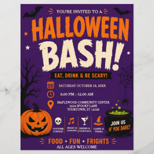 Halloween Feest Flyer