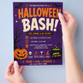 Halloween Feest Flyer (Hand)