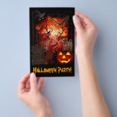 Halloween-feest Flyer (Hand)