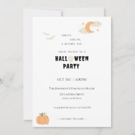 Halloween Feest Kaart