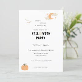 Halloween Feest Kaart