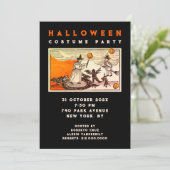 Halloween Feest Kaart (Staand voorkant)