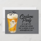 Halloween Feest Kaart (Voorkant)