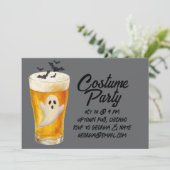 Halloween Feest Kaart (Staand voorkant)