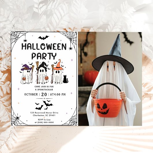 Halloween Feest Kaart