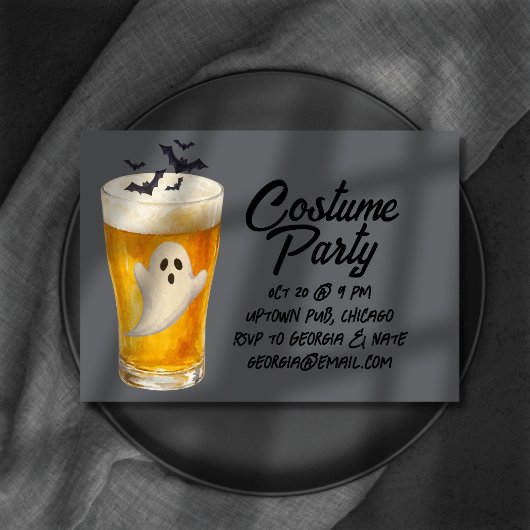 Halloween Feest Kaart