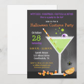 Halloween Feest Kaart (Voorkant / Achterkant)