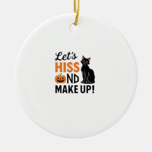 Halloween Feest Kat Moeder Kostuum Lange Mouwen T- Keramisch Ornament
