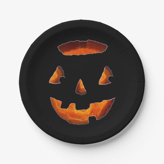 Halloween-feest papieren borden bordje (Voorkant)