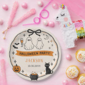 Halloween Feest Papieren Bordje (Feest)