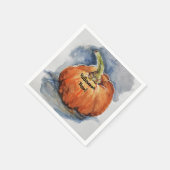 Halloween feest pompoen servet (Hoek)