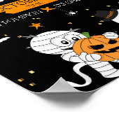 Halloween Feest  Poster (Hoek)