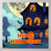 Halloween feest poster muur poster (Voorkant)
