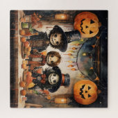 Halloween Feest Puzzel (Horizontaal)