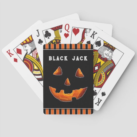 Halloween Feest Speelkaarten (Achterkant)