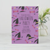 Halloween Feest Spin Spider Heksenhoed Snoep  (Staand voorkant)