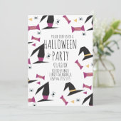 Halloween Feest Spinnekop Heksenhoed Snoep  (Staand voorkant)