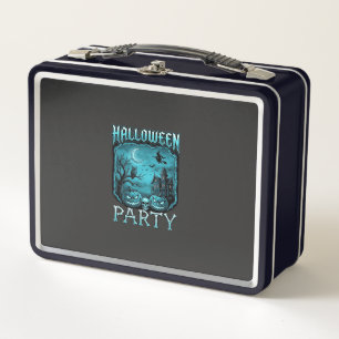 Halloween Feest Spoken Huis Pompoenen Schedel Heks