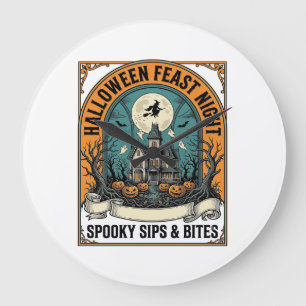 Halloween Feest T-shirt Griezels Feest Spoken Huis Grote Klok