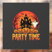 Halloween Feest Tijd Geest Pompoen Ontwerp_1 Raamsticker (Vel 2)