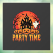 Halloween Feest Tijd Geest Pompoen Ontwerp_1 Raamsticker (Vel 3)