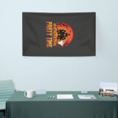 Halloween Feest Tijd Geest Pompoen Ontwerp_1 Spandoek (Beurs)