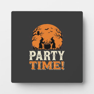 Halloween Feest Tijd Heks Ketel Design_1 Fotoplaat