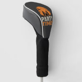 Halloween Feest Tijd Heks Ketel Design_1 Golfheadcover (Schuin)